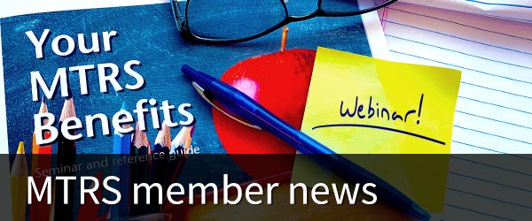 MTRS member news