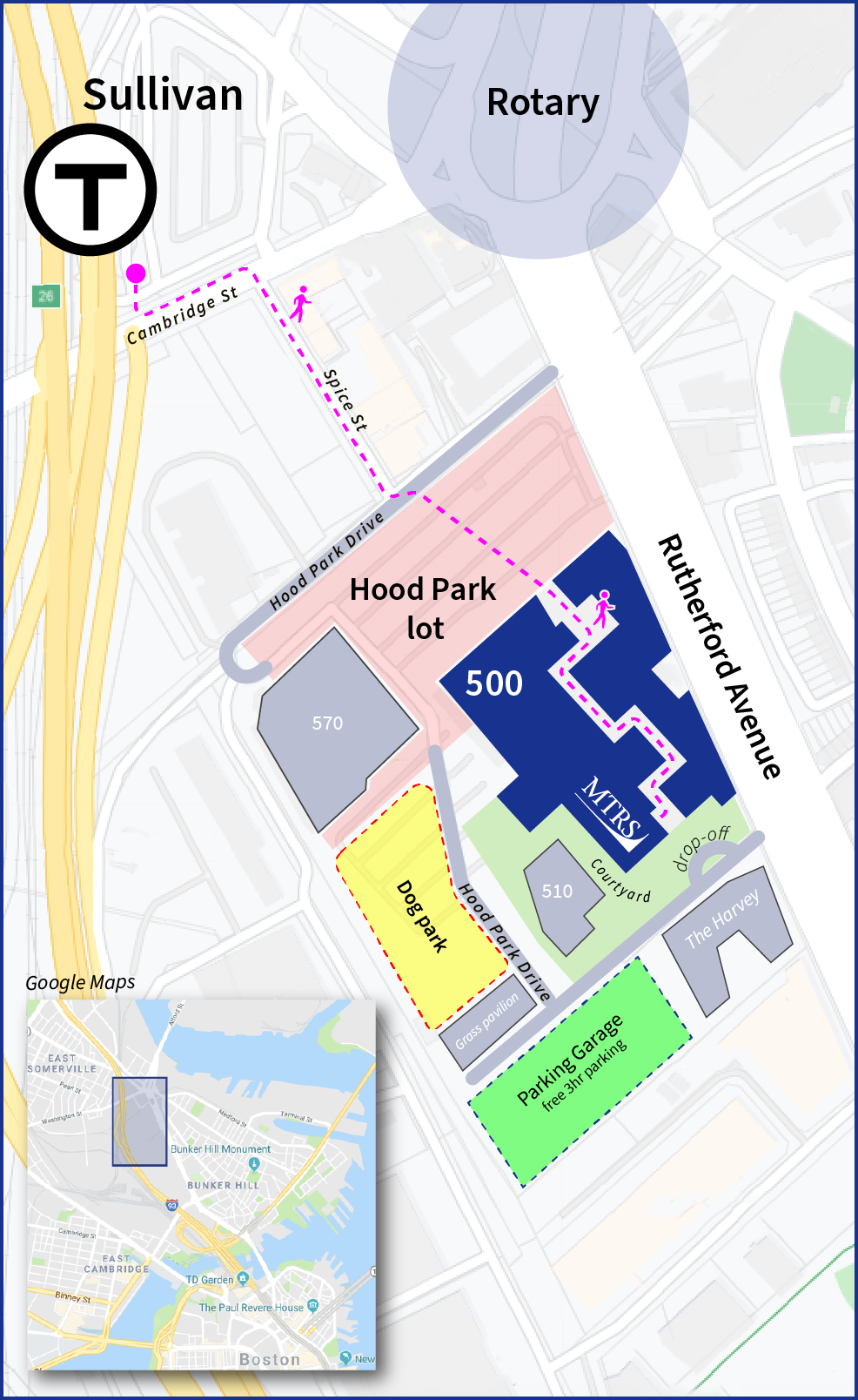TD Garden Entrance Map
