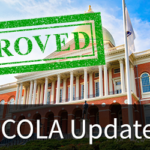 COLA approved in state budget for FY2027; additional COLA enhancements signed into law